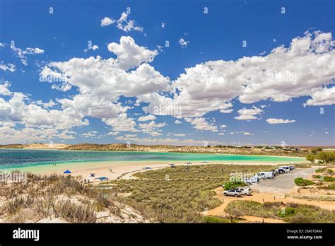 The view of Coral bay Beach in Western Australia's Coral Coast, Australia Stock Photo - Alamy