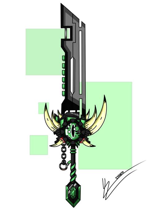 Sword of chaos by incendiary17 on DeviantArt