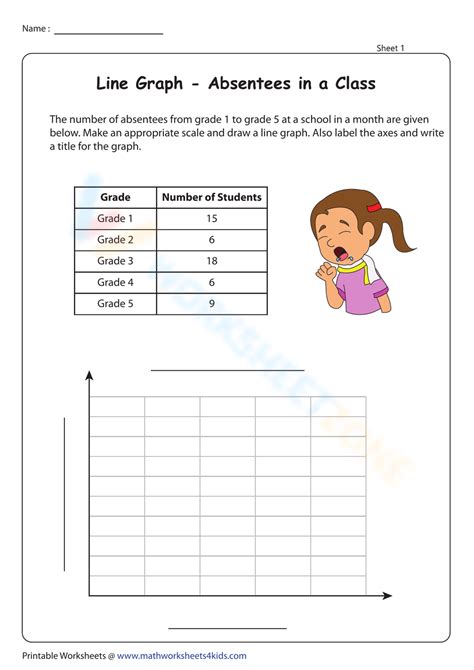 Free Printable & Interactive Line Graph Worksheets - Worksheets Library