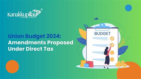 Budget 2024: Amendments Proposed Under Direct Tax