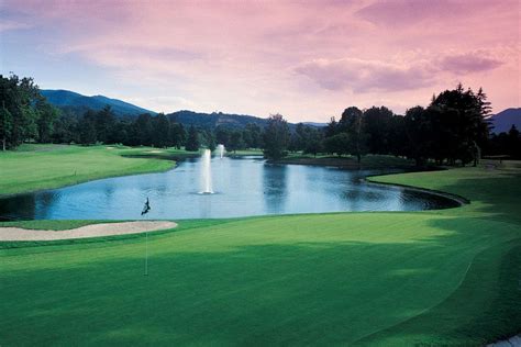 Hole #17 on The Greenbrier Course | Greenbrier resort, Greenbrier, Golf courses