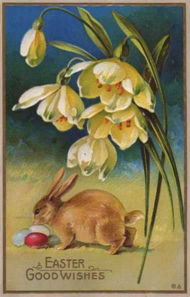 File:Easter Bunny Postcard 1900.jpg - Wikimedia Commons