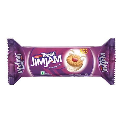 Britannia Treat Jim Jam Biscuits 100gm