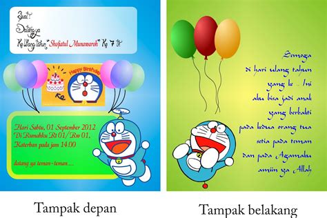 Contoh Kartu Undangan Bahasa Inggris Merayakan Ulang Tahun Sederet – Otosection