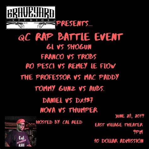 Experience the Ultimate QC Rap Battle at the Village Theatre | Quad ...