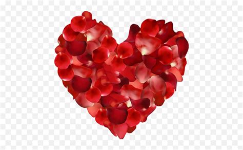 Rose Heart Png Picture - Rose Petal Heart Png Emoji,Maroon Heart Emoji - free transparent emoji ...