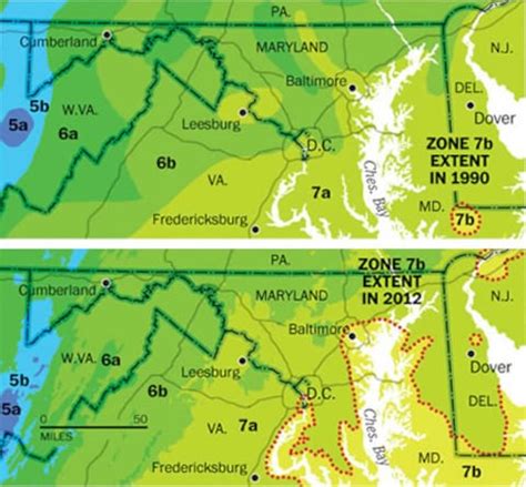 New USDA plant zones clearly show climate change - The Washington Post