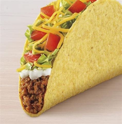 Taco Bell Crunchy Taco Supreme Nutrition Facts