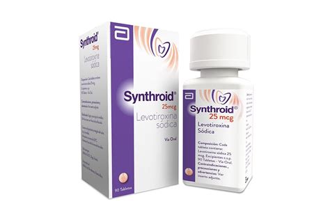 Comprar Synthroid 25 Mcg Frasco Con 90 Tabletas Farmalisto