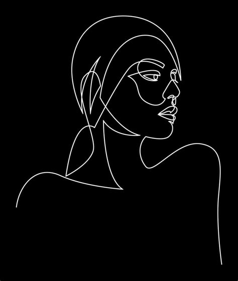 One Line Drawing Wallpapers - Top Free One Line Drawing Backgrounds - WallpaperAccess | Abstract ...