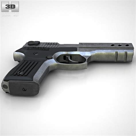 TiSAS Zigana Sport 3D model - Weapon on Hum3D