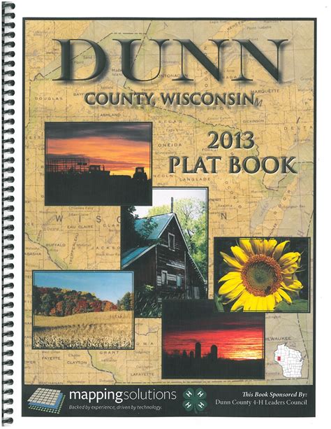 TheMapStore | Dunn County Wisconsin Plat Book