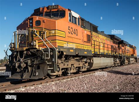 Burlington northern diesel locomotive hi-res stock photography and images - Alamy