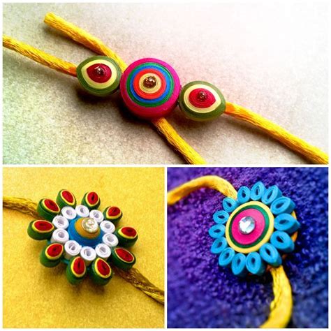 15 Best ideas to make Rakhi at home for Rakshabandhan | Handmade rakhi ...