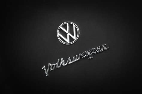 Volkswagen Vintage Logo On Retro Auto Photograph by Perfect Lazybones