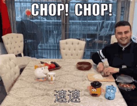 Chop Chop Hurry Up GIF - ChopChop HurryUp Chef - Discover & Share GIFs