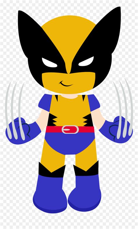 Wolverine Clip Art - Marvel Heroes - Free Transparent PNG Clipart ...