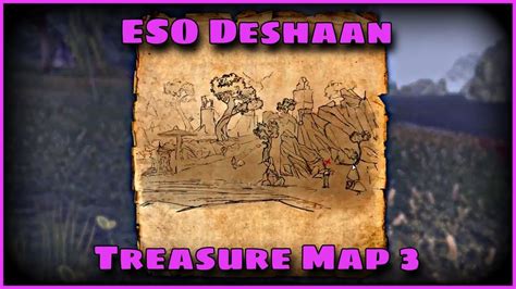 ESO Deshaan Treasure Map 3 [Loot Location] - YouTube