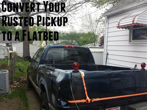 Convert Your Pickup Truck to a Flatbed : 7 Steps (with Pictures ...