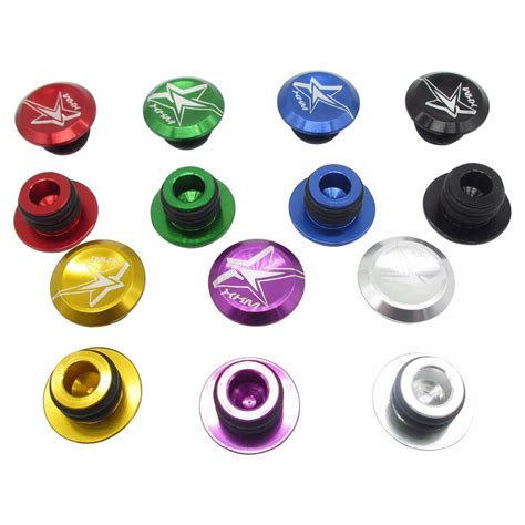 7 Colors Anodized Cycling Accessories Alloy Handlebar Caps 1 Pair MTB ...