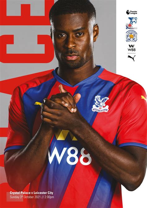 Crystal Palace v Leicester City matchday programme by Crystal Palace F ...