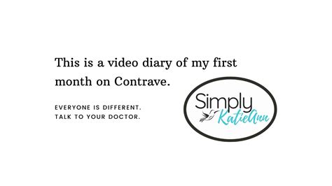 Contrave before and after 1 month video diary - YouTube