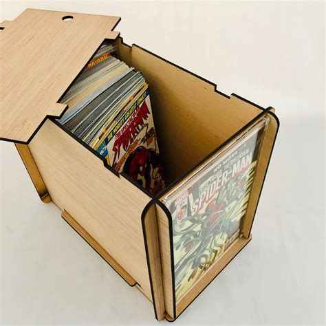 Comic Book Storage and Display Box with Lid-Free Shipping in the U.S.