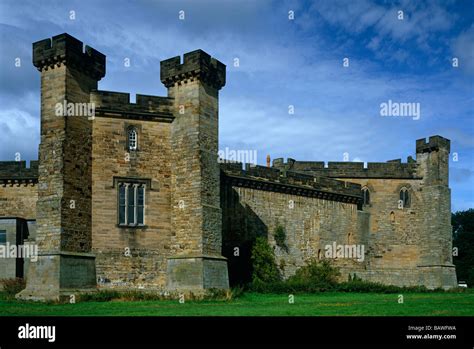 Brancepeth Castle, Brancepeth, County Durham Stock Photo - Alamy