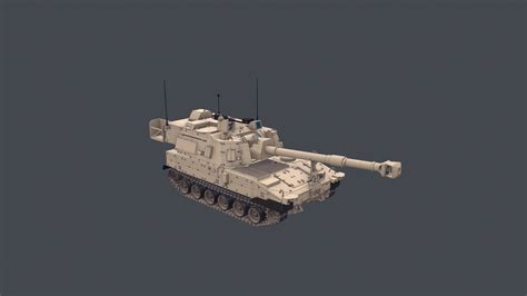 M109A7 Paladin Howitzer 3D Model - TurboSquid 2008233