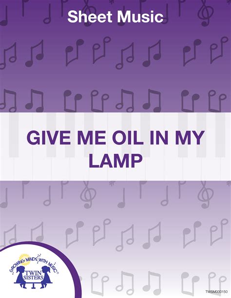 Give Me Oil In My Lamp Sheet Music by Teach Simple