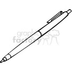 Black and white outline of a pen | Clip art, Clipart black and white, Graphic image