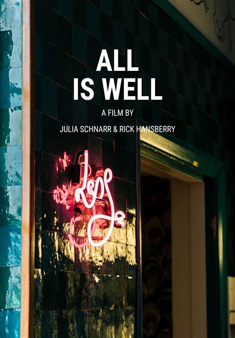 All Is Well by Rick Hansberry | Script Revolution