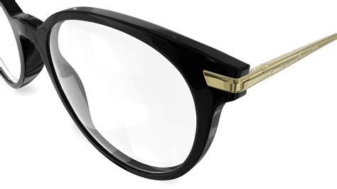 Tommy Hilfiger Women's glasses TH 122 | Black Round Plastic Acetate ...