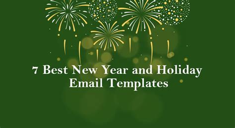 Best New Year & Holiday Email Templates | TargetBay