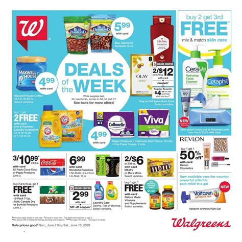 Walgreens Weekly Ad June 07 – June 13, 2020