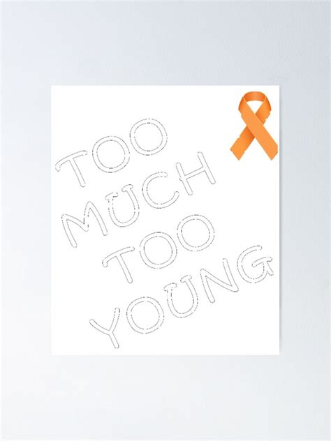 "Chrissy Amphlett Too Much Too Young MS Tribute" Poster by KPIMAGES | Redbubble