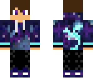 Galaxy Dragon Boy | Minecraft Skin