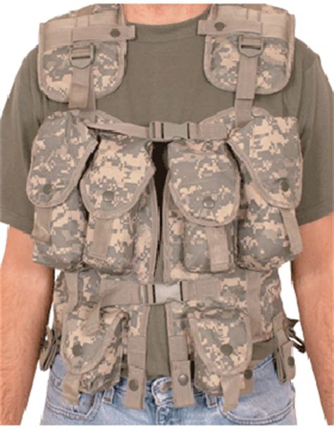 Tactical Load Bearing Vest Mil Spec ACU 65-207 | US Military