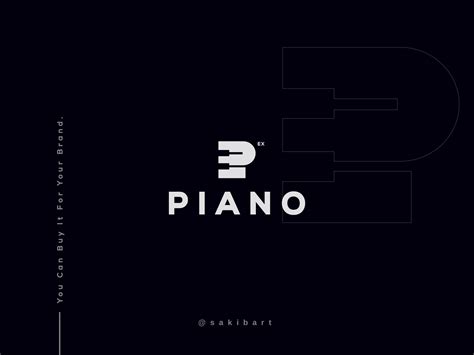 Piano logo by Sakibart 󱢏 on Dribbble