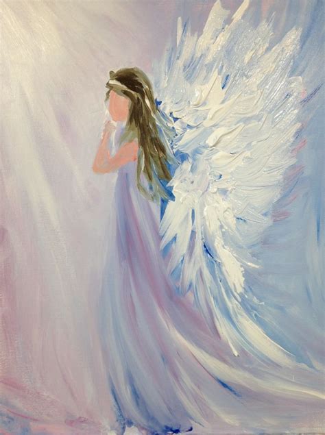 Pin by Jules’ Classroom on Paintings to teach | Angel painting, Angel ...