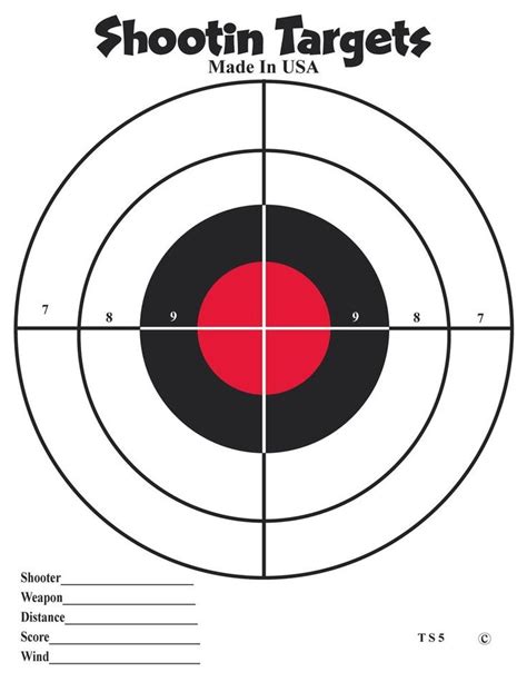 Bb Gun Targets Printable Pdf