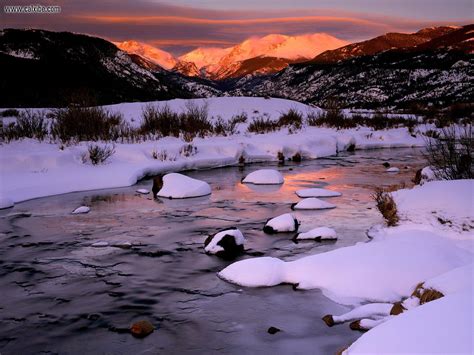 Winter in the Rockies Wallpaper - WallpaperSafari