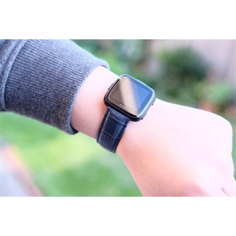 Leather Fitbit Versa Band