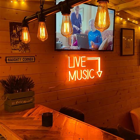 Live Music Neon Sign | Liuyang Lamps