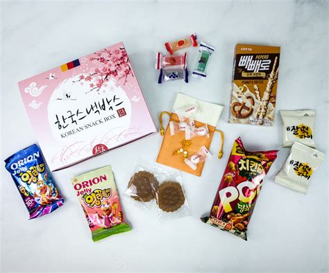 Korean Snack Box January 2020 Subscription Box Review + Coupon - Hello ...