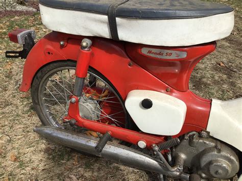 Vintage Honda 50 Moped Circa 1970’s – LeMay & Co. Antiques