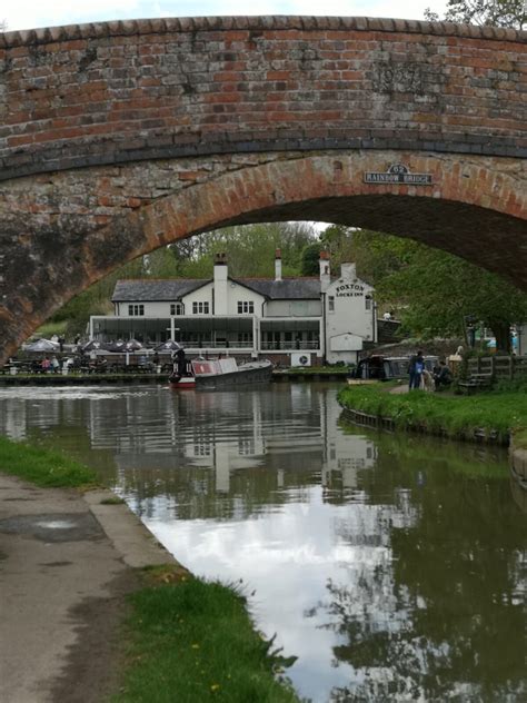 Dog walk at Foxton Locks canal walk · Leicestershire · Walkiees