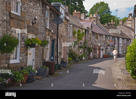 Tideswell village, Derbyshire, Peak District, England, UK Stock Photo ...