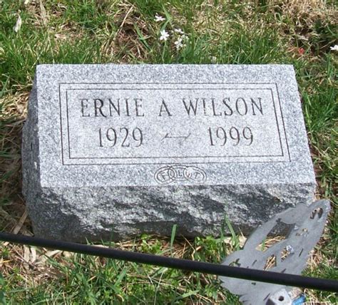 Ernie A Wilson (1929-1999) - Find a Grave Memorial