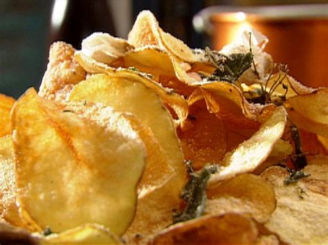 Kettle Chips with Parmesan and Herbs Recipe | Tyler Florence | Food Network